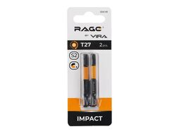 Набор бит торсионных TORX T27 S2 х 50 мм 2шт. 554149