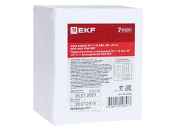 Переключатель кулачковый ПК-1-13 63А 3P "0-1" с блокировкой IP65 EKF PROxima pk-1-13-63-a65