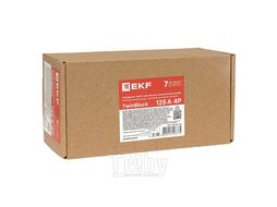 Рубильник 125A 4P реверсивный c рукояткой для прямой установки TwinBlock EKF tb-s-125-4p-rev