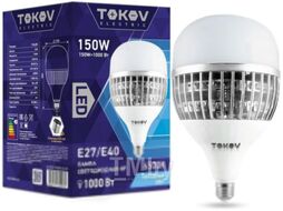 Лампа Tokov Electric 150Вт HP 6500К E40/Е27 176-264В / TKE-HP-E40/E27-150-6.5K