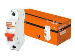 Автоматический выключатель ВА47-29 1Р 10А 4,5кА х-ка D TDM SQ0206-0139