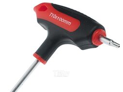 Двусторонний ключ TORX с отверстием и Т-образной рукояткой T10H JTC JTC-784810