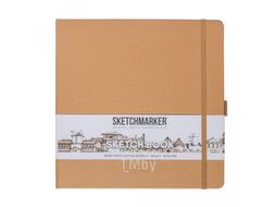 Скетчбук 20*20 см, 140 г/м2, 80 л., розовый Sketchmarker 2315005SM