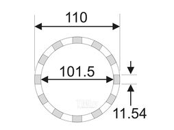 Съемник гайки задней оси 3/4” DR X 101.5mm / 12PT MERCEDES JTC JTC-5164