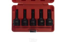 Набор ударных головок TORX 3/4" (T60, T70, T80, T90, T100) длина 100мм (в кейсе) 5 предметов JTC JTC-J605T