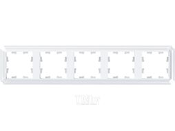 Рамка 5-постовая, универсальная, БЕЛЫЙ ATLASDESIGN ANTIQUE Schneider Electric ATN100105