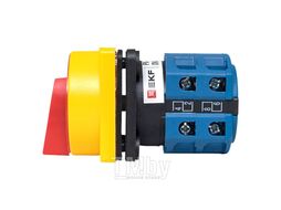 Переключатель кулачковый ПК-1-14 25А 4P "0-1" с блокировкой IP65 EKF PROxima pk-1-14-25-a65