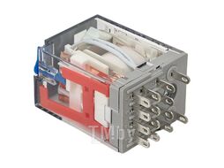 Реле промежуточное с кнопкой и мех. Индикацией RPAt 22/4 5A 220В DC EKF AVERES rpat-22-4-220DC