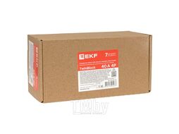 Рубильник 40A 4P реверсивный c рукояткой для прямой установки TwinBlock EKF tb-s-40-4p-rev