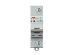 Выключатель автоматический AV-125 1P 100A (C) 10kA EKF AVERES mcb125-1-100C-av