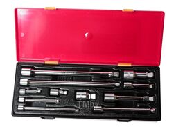 Набор удлинителей плавающих 1/4", 3/8", 1/2" (в кейсе) 11 предметов JTC JTC-K1112