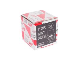 Головка торцевая ударная 6-гранная 1" х 34мм, длина 62мм JTC JTC-845834