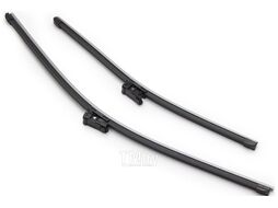 Щетки стеклоочистителя 61см + 45см к-кт плоская Push button 16mm SKODA Octavia III 12- PATRON PWB6145-KIT-SKO