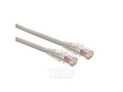 Патч-корд TERACOM PRO Cat.5E неэкранированный UTP оболочка LSZH серый (1,0м) EKF TRP-5EUTP-LSH-1M-GY