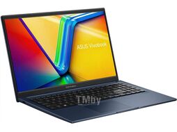 Ноутбук Asus VivoBook / X1504VA-BQ481 / i5-1335U / 15.6 FHD IPS / UHD Graphics / 16 Gb / 512Gb / DOS / noODD / Blue