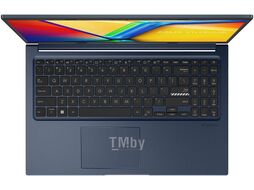 Ноутбук Asus VivoBook / X1504VA-BQ481 / i5-1335U / 15.6 FHD IPS / UHD Graphics / 16 Gb / 512Gb / DOS / noODD / Blue