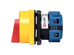 Переключатель кулачковый ПК-1-12 25А 2P "0-1" с блокировкой IP65 EKF PROxima pk-1-12-25-a65