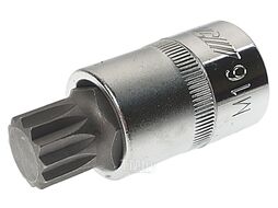 Бита-головка SPLINE 1/2" х М16, длина 55мм JTC JTC-45716