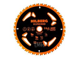Диск пильный 184 Vezdehod 184x1,65x16x40Тx7град. Hilberg HV188
