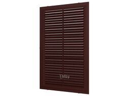 Решетка вентиляционная С сетка 138х188 пластик Brown ERA 1318С кор