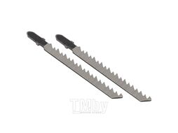 Пилки для электролобзика прямые T101B (чистовой рез по ДВП)(SK5)(2 шт) EKF Expert pl-t101b-2