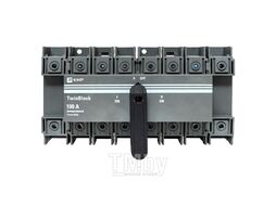 Рубильник 100A 4P реверсивный c рукояткой для прямой установки TwinBlock EKF tb-s-100-4p-rev