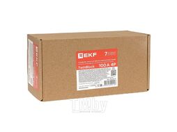 Рубильник 100A 4P реверсивный c рукояткой для прямой установки TwinBlock EKF tb-s-100-4p-rev