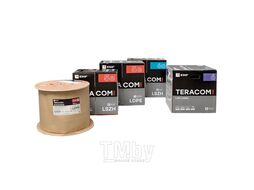 Кабель витая пара TERACOM PRO Cat.6 F/UTP 4 пары solid 23AWG оболочка LSZH нг(А)-HF цвет серый EKF TRP-6FTP-04LSH-GY-IN3