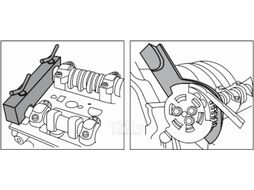 Набор фиксаторов для установки и регулировки фаз ГРМ (LAND ROVER V8 5,0, JAGUAR) JTC JTC-4244