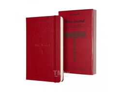 Блокнот А5 130*210 мм, 200л., тонир., лин. "Passion Wine" интегральн. обл. полипропилен., на резинке, винный, подарочн. упак. Moleskine 1127444