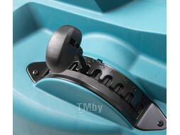 Газонокосилка аккумуляторная MAKITA DLM538CT2 (18.0 В, 2 акк., 5.0 А/ч, Li-Ion, шир. 500 мм, выс. 20-100 мм, пластм. корпус, травосборник 70)
