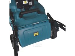 Газонокосилка аккумуляторная MAKITA DLM538CT2 (18.0 В, 2 акк., 5.0 А/ч, Li-Ion, шир. 500 мм, выс. 20-100 мм, пластм. корпус, травосборник 70)