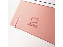 Скетчбук для графики и маркеров "Bristol Touch" A5, 180 г/м2, 50 л., малиновый, сшивка Малевичъ 401432