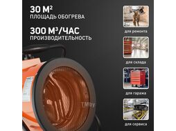 Тепловентилятор электрический PT-R 3, 230В, нерж.ТЭН, шнур с евровилкой Patriot 633307260