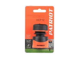 Соединитель быстросъемный HCP 12, ABS+TPR, 1/2" Patriot 777001142