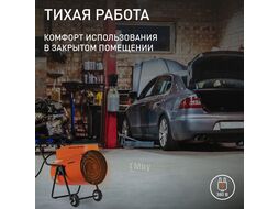 Тепловентилятор электрический PT-R 30, 380В, терморегулятор, нерж.ТЭН, кабельный ввод Patriot 633307290