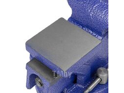 Тиски стальные поворотные с наковальней 4"-100мм RockFORCE RF-6540204W