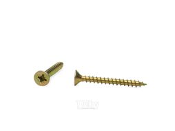 Саморез универсальный 4.5x40, желтый цинк, дой-пак M, (180шт) МОНТАЖ MD001159