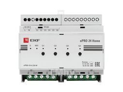 Контроллер ePRO24 удаленного управления 6вх\4вых 230В WiFi Home EKF ePRO-h-10-4-230-W