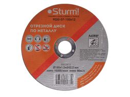 Круг отрезной 150x1,2x22,2 для металла, Sturm! 9020-07-150x12