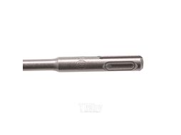 Бур по бетону, двойная спираль, Cobalt W-tip, 8x260 мм, SDS PLUS Denzel 705014