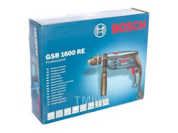 Дрель ударного действия GSB 1600 RE 710 Вт, БЗП (0601218121) (BOSCH)