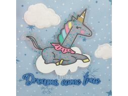 Рюкзак детский "Dreams come true" M полиэстер, голубой/розовый Enso 9482421