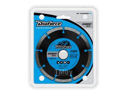 Диск алмазный SEGMENT BASIC 125х22,23х7,5x1,9 мм сухой рез DIAFORCE 510125