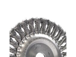 Щетка круглая 150ммХ22,23мм витая проволока Patriot 813010012