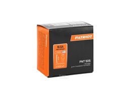 Гвозди PNT 50S для пневмостеплера ANG 210R, отделочные, тип 16 (16GA), сеч. 1,6 x 1,4 мм, шляпка 3 мм, длина 50 мм, сталь, 2500 шт Patriot 830902160