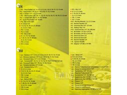 Набор инструментов 108 пр. 1/4 3/8(6гр.)(4-22мм) WMC TOOLS WMC-41082-5DS