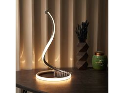 Светильник декоративный Spiral Uno, LED, 2Вт, 3000К, 5В, серебряный REXANT 609-031