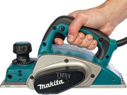 Рубанок электрический MAKITA KP 0800 в кор. (620 Вт, шир. до 82 мм, глуб. до 2.5 мм) (KP0800)