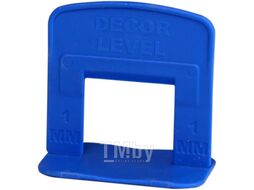 Зажим "Ворота" 1,0 мм LEVEL 100 шт, пакет (для крупноформатной плитки) Decor 779-1010